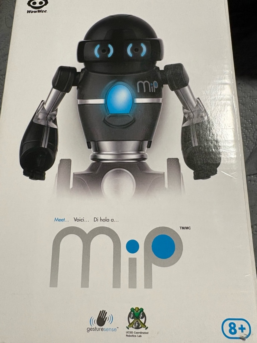 Mi WowWee MiP RC Robot Black Self-Balancing Gesture Control Bluetooth Toy NIB